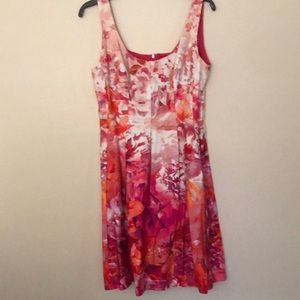 Fit and flare dress.